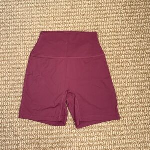 SET Active Women's Bike Shorts - Burgundy